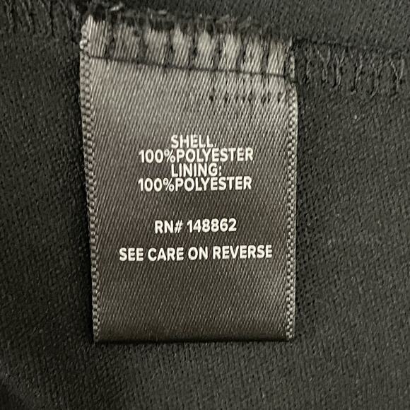 Torrid Pleated Midi Skirt Womens Size 2X Black Lined Elastic Waist Semi Sheer - Picture 8 of 11